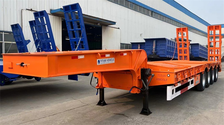 4 Axle 100 Ton Low Loader Trailer Transport for Sale Manufacturer - Sinotruk Nigeria