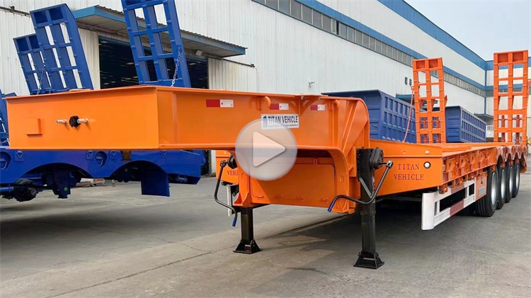 4 Axle 100 Ton Low Loader Trailer Transport for Sale Manufacturer - Sinotruk Nigeria