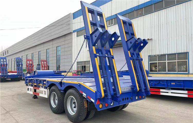 Low Loader Truck Semi Trailer for Sale In Nigeria Abuja