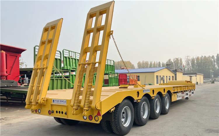 Low Loader Truck Semi Trailer for Sale In Nigeria Abuja