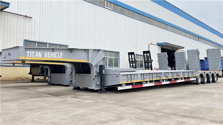 Low Loader Truck Semi Trailer for Sale In Nigeria Abuja