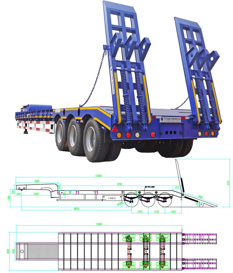 Hydraulic Low Bed Trailer Price In Nigeria