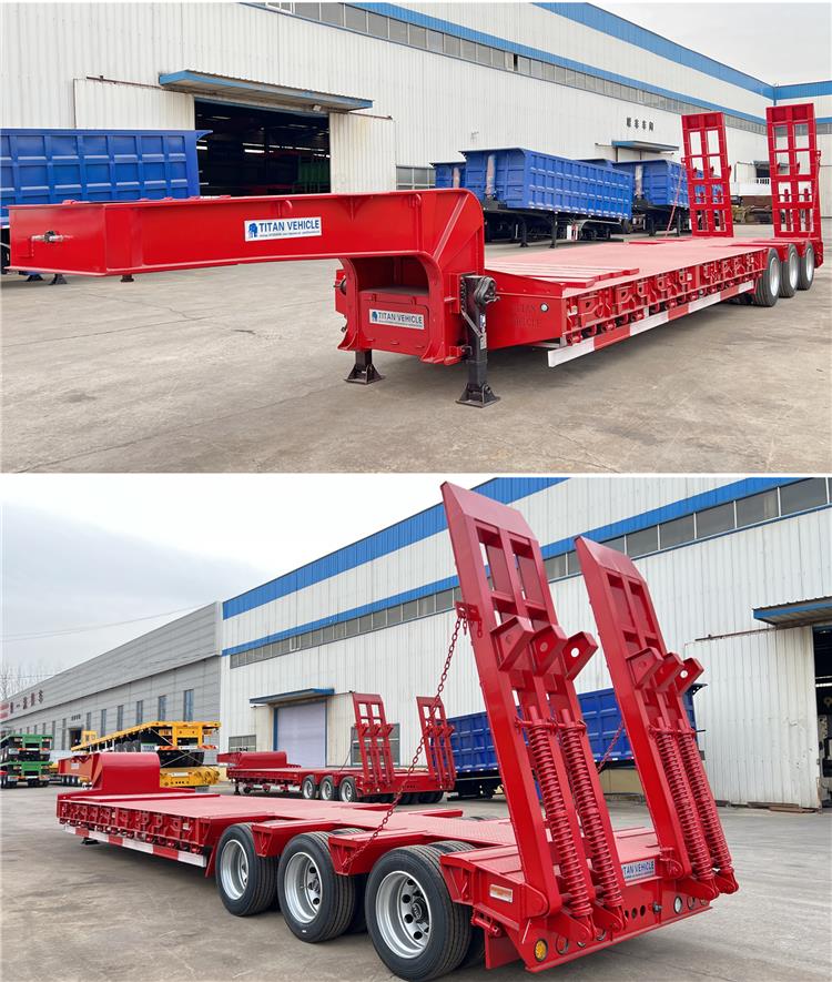 80 Ton Low Loader Trailer for Sale In Abuja, Nigeria - Nigerian Sino Trucks Limited