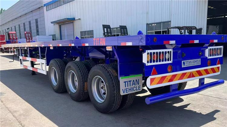Price of Tripple Tri Axle Flat Bed Semi Trailer In Nigeria