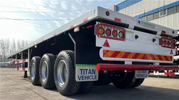3 Axle 40 Ft Flatbed Trailer Price for Sale Near Me in Nigeria Abuja