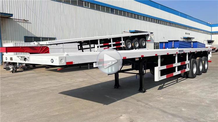 3 Axle 40 Ft Flatbed Trailer Price for Sale Near Me in Nigeria Abuja