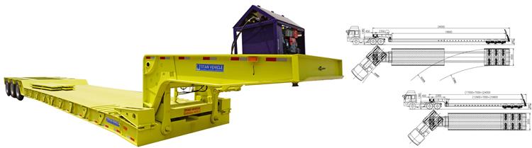 Hydraulic Gooseneck Trailer Truck Price for Sale In Nigeria