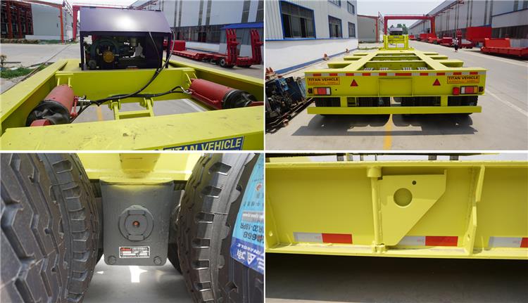 Hydraulic Gooseneck Trailer Truck Price for Sale In Nigeria