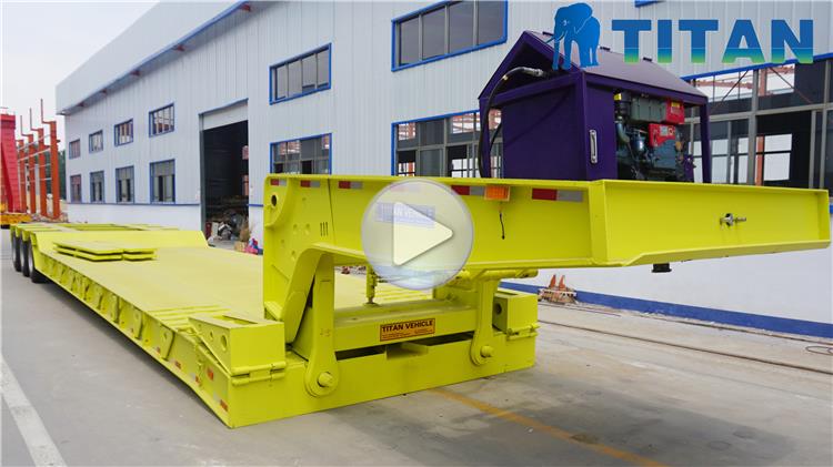 Hydraulic Gooseneck Trailer Truck Price for Sale In Nigeria