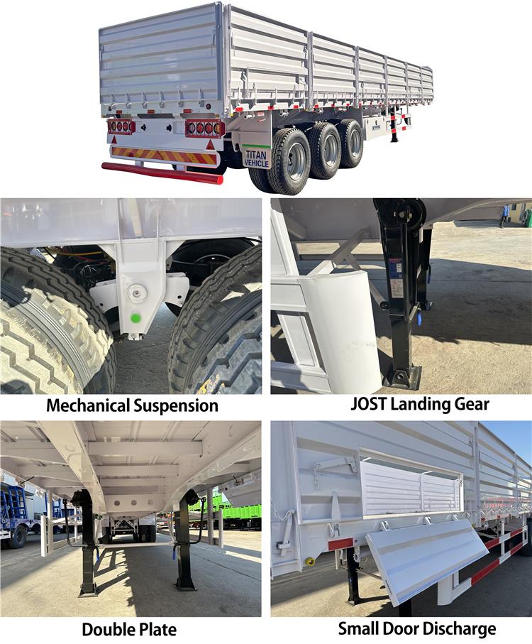 60 Ton Side Wall Semi Trailer for Sale In Nigeria | Sevan Construction Nigeria Limited