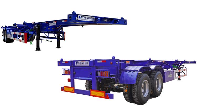 2 Axle 40 ft Skeleton Container Trailer In Abuja - Sevan Construction Nigeria