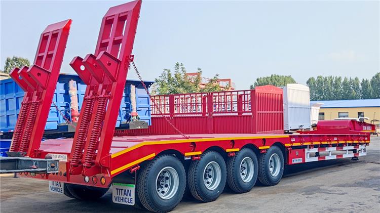 100 Ton Low Bed Truck for Sale In Nigeria Apapa