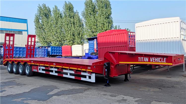 100 Ton Low Bed Truck for Sale In Nigeria Apapa