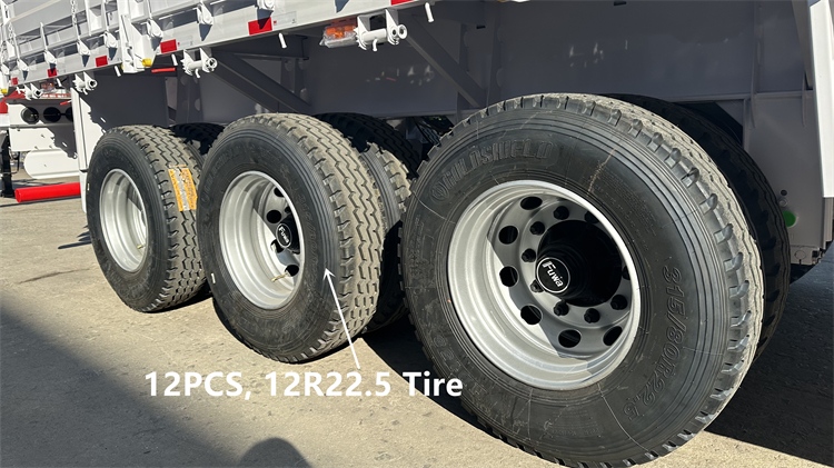 Tri Axle Trailer with Board for Sale In Nigeria Lagos