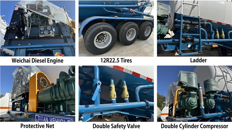 35CBM Bulker Cement Tanker Trailer for Sale In Nigeria Abuja