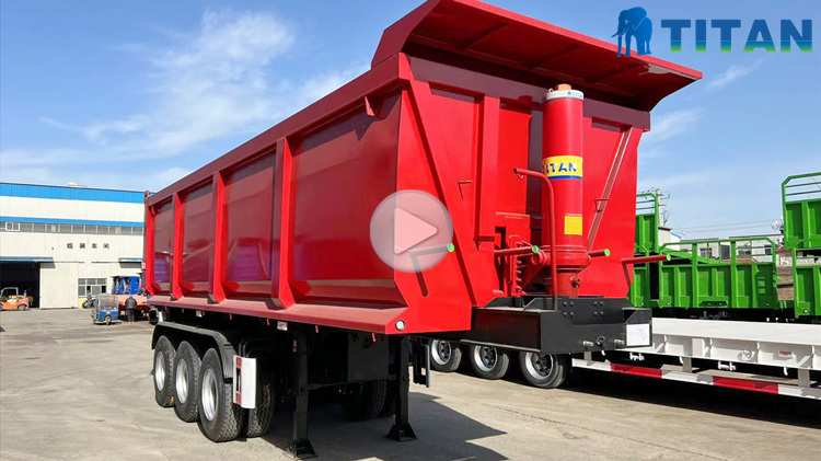 30CBM Tipper Semi Trailer for Sale In Nigeria Abuja