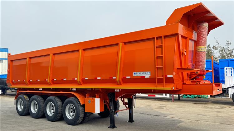 4 Axle 40CBM Semi Tipper Trailer for Sale In Nigeria Lagos