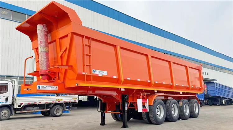 4 Axle 40CBM Semi Tipper Trailer for Sale In Nigeria Lagos