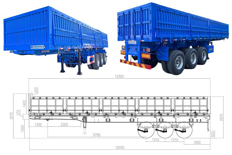 34 Ton Side Tipper Trailer for Sale In Nigeria Lagos