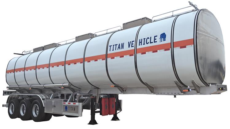 42000 Ltrs Aluminum Tanker Trailer with Insulation for Sale In Nigeria