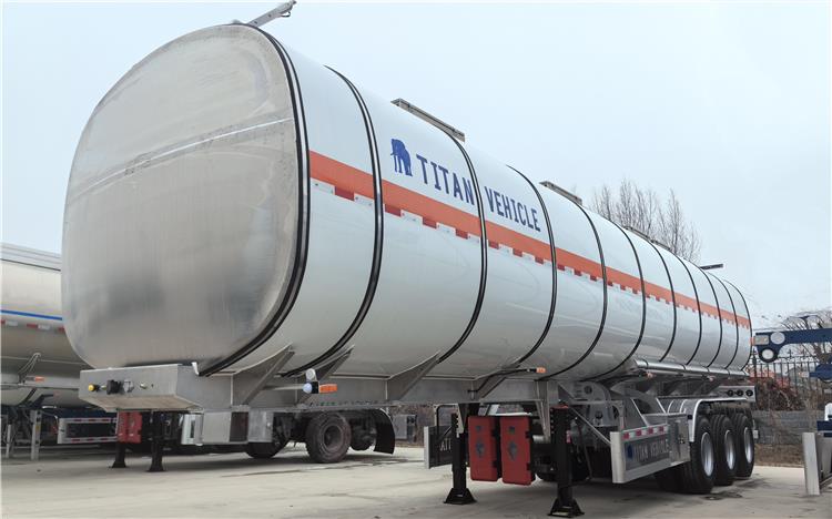 42000 Ltrs Aluminum Tanker Trailer with Insulation for Sale In Nigeria