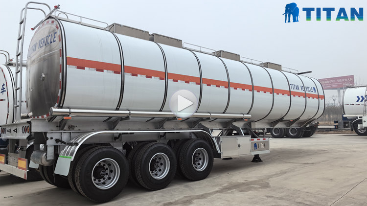 42000 Ltrs Aluminum Tanker Trailer with Insulation for Sale In Nigeria