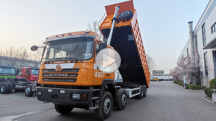 Shacman F3000 12 Wheeler 8x4 Dump Truck for Sale In Nigeria