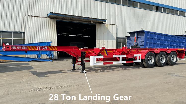 Shipping Container Chassis Trailer for Sale In Nigeria Apapa