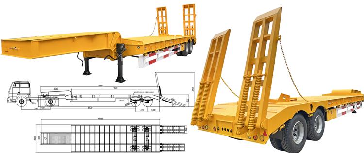 2 Axle 60 Ton Lowbed Trailer - Sevan Construction Nigeria Limited