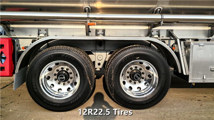 2 Axle 38000 Liters Aluminum Tanker Trailer for Sale In Nigeria Abuja