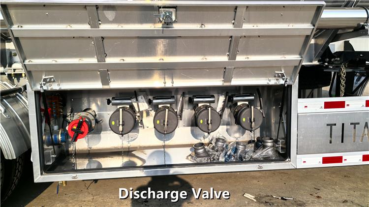 2 Axle 38000 Liters Aluminum Tanker Trailer for Sale In Nigeria Abuja