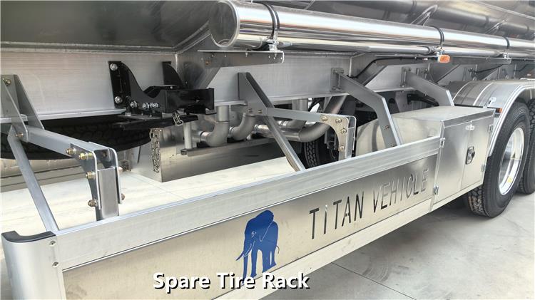2 Axle 38000 Liters Aluminum Tanker Trailer for Sale In Nigeria Abuja