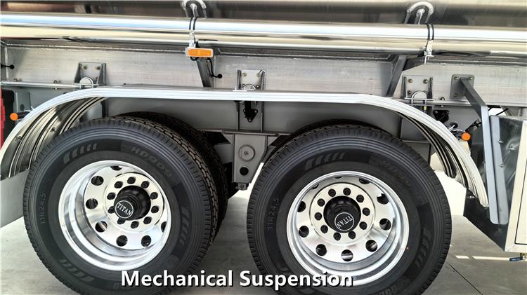 2 Axle 38000 Liters Aluminum Tanker Trailer for Sale In Nigeria Abuja