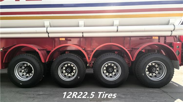 4 Axle Fuel Tanker Semi Trailer for Sale In Nigeria Lagos