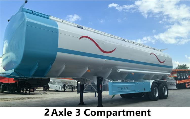 2 Axle 45000 Liters Oil Tanker Trailer for Sale In Nigeria