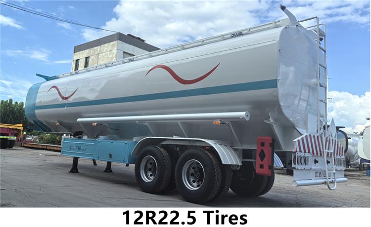 2 Axle 45000 Liters Oil Tanker Trailer for Sale In Nigeria