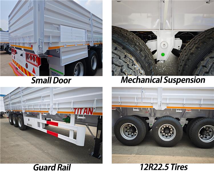12.5m Side Wall Trailer for Sale In Nigeria Abuja