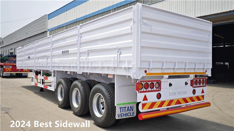 12.5m Side Wall Trailer for Sale In Nigeria Abuja
