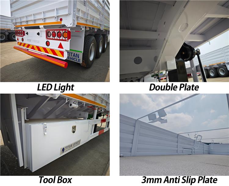12.5m Side Wall Trailer for Sale In Nigeria Abuja