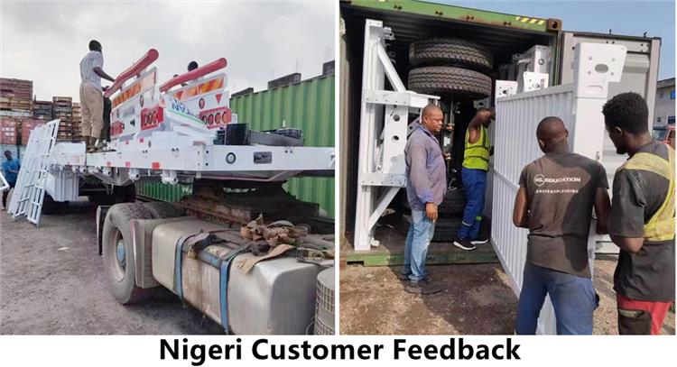 4 Axle Fence Cargo Semi Trailer for Sale In Nigeria Lagos