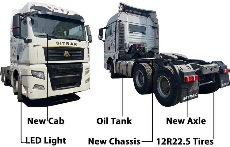 Used Sitrak C7H 540HP Truck Head for Sale In Nigeria Lagos
