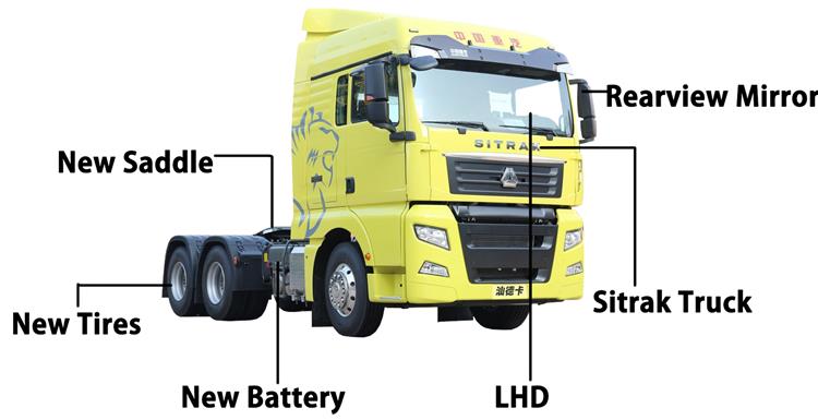 Used Sitrak G7W Truck Head 460 for Sale In Nigeria Lagos -Sinotruk 2022