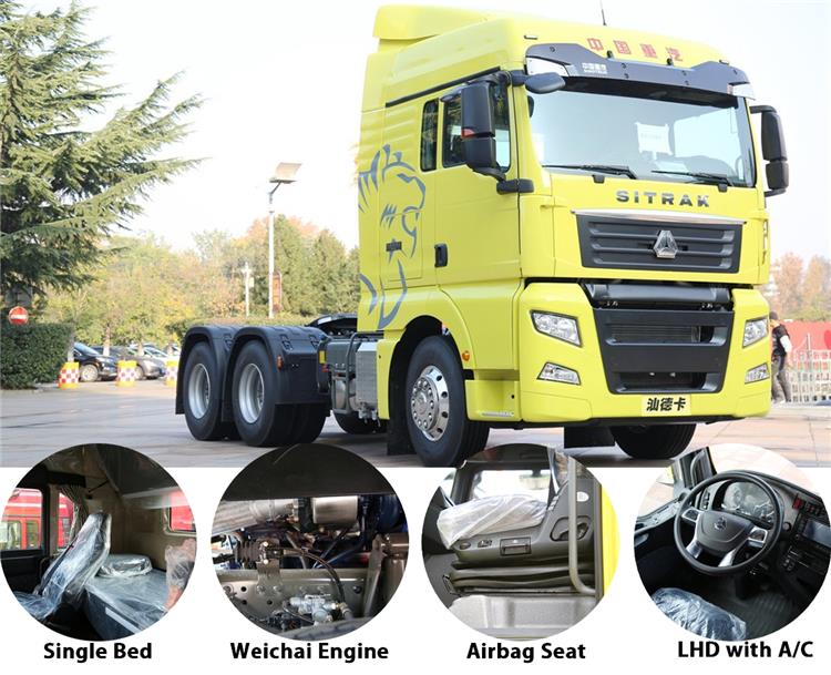 Used Sitrak C7H 440 Truck Tractor 6X4 for Sale In Nigeria Abuja