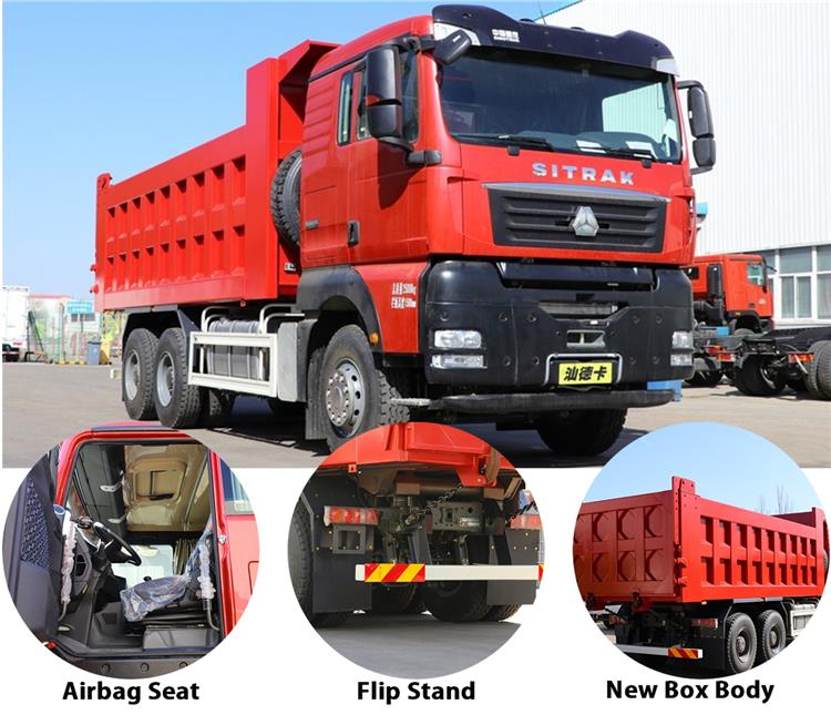 Used Sitrak Dump Truck 6x4 C7H for Sale In Ghana