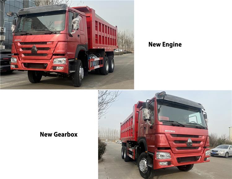 Second Hand Dumper Used Howo Tipper Truck 371 for Sale In Nigeria