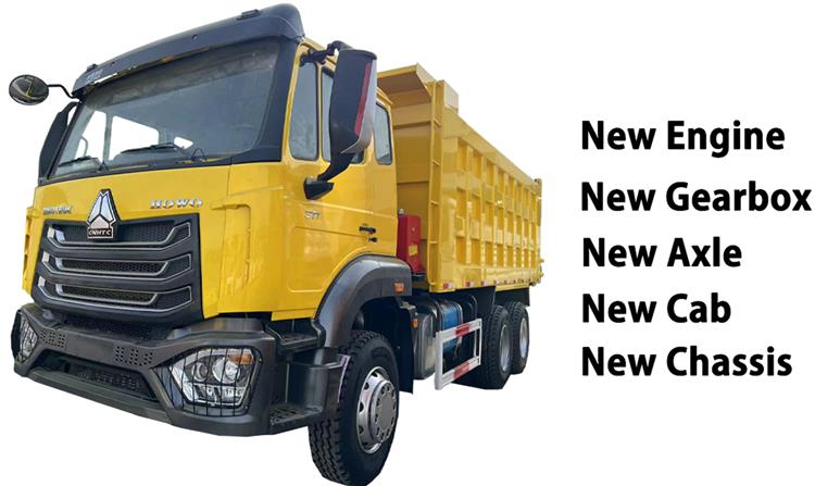 Dangote Used Howo NX Dump Truck for Sale In Nigeria