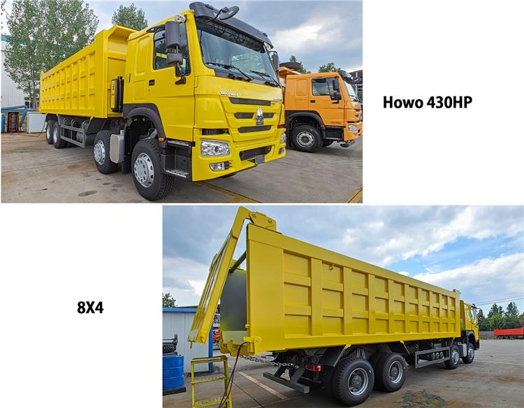 Dangote Sinotruk Dump Truck 8x4 430HP for Sale In Nigeria Lagos