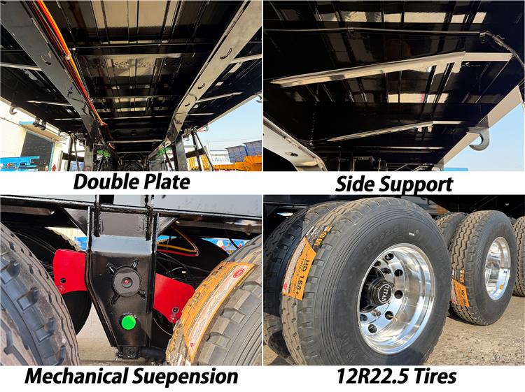 Dangote 40 ft Flatbed Trailer for Sale In Nigeria Lagos