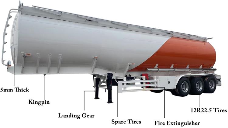 50000 Litres Fuel Tanker Trailer for Sale In Lagos, Nigeria