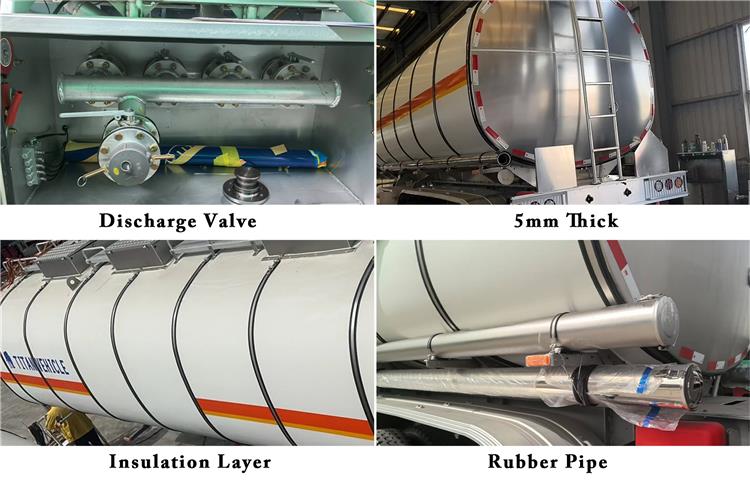 Aluminum Tanker Trailer for Sale with Insulation Layer for Sale In Abuja, Nigeria